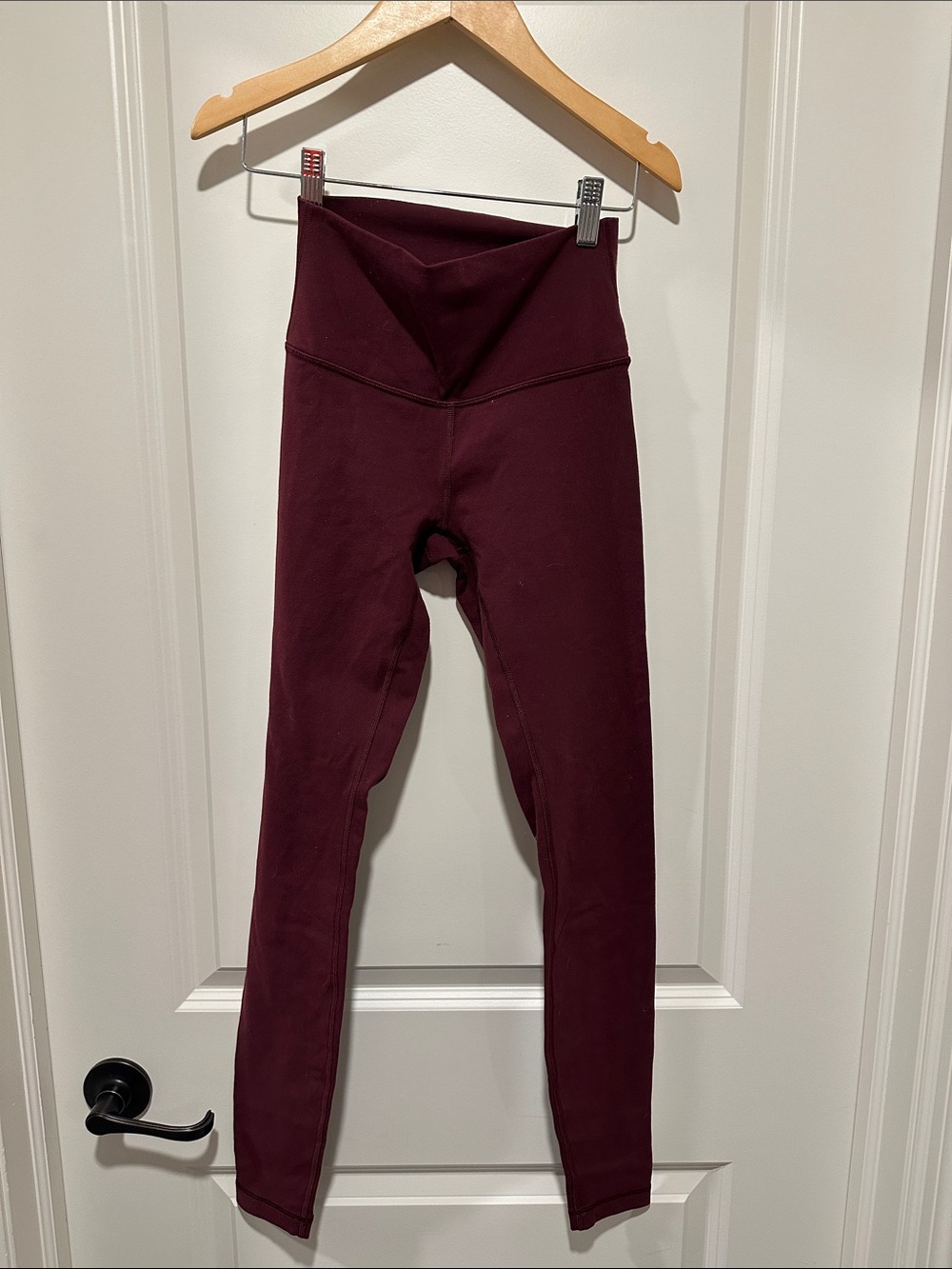 lululemon athletica Women's High-Rise Wine/Burgundy Leggings